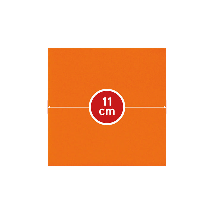 Coasters made of felt design felt (100% wool felt), square, 11 x 11 cm, 3 mm thick, 4 pieces