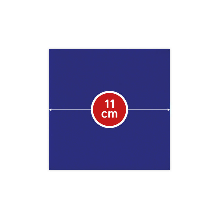 Coasters made of felt design felt (100% wool felt), square, 11 x 11 cm, 3 mm thick, 4 pieces