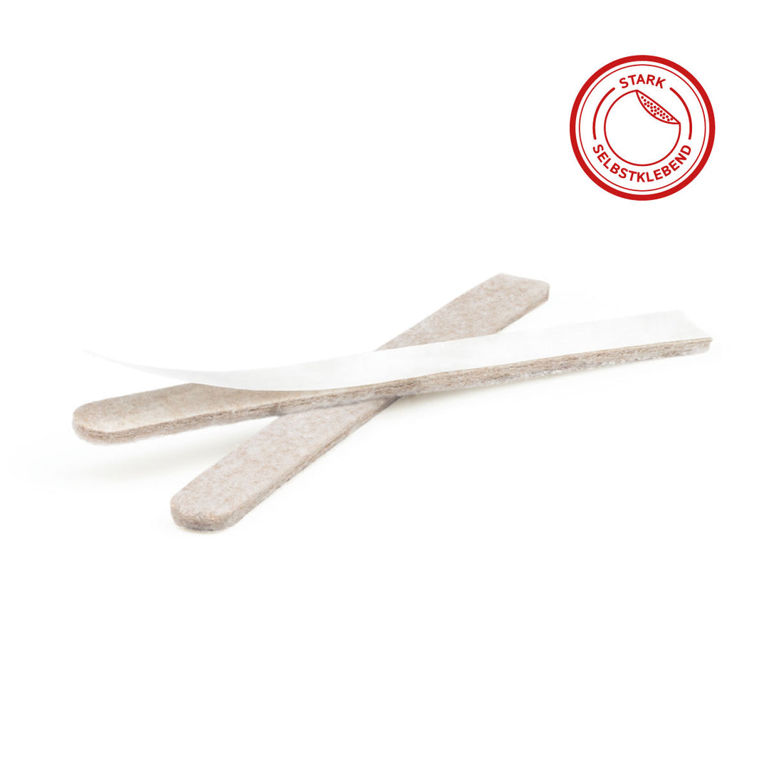 Felt gliders, self-adhesive, set of 64