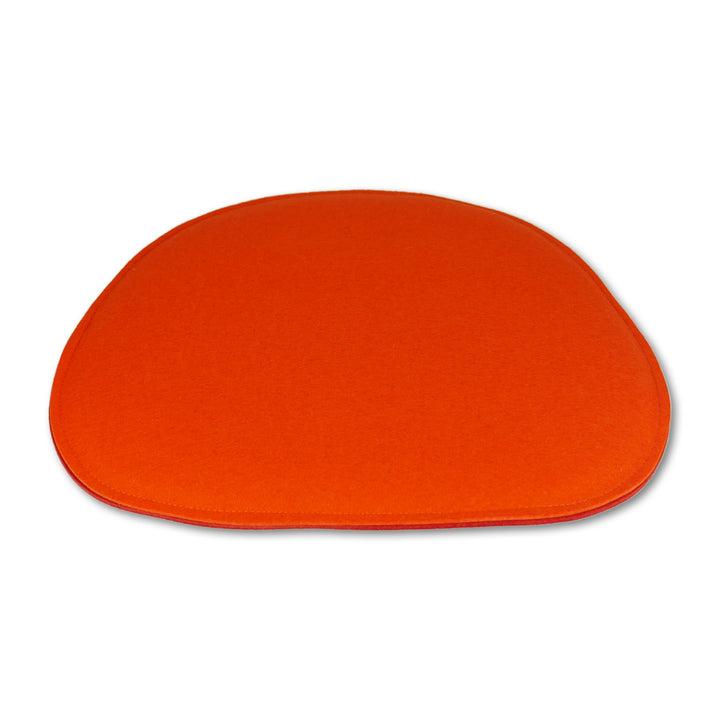 Filz Sitzkissen aus hochwertigem Designfilz (100 % Wolle), trapez, ca. 35x38/20cm