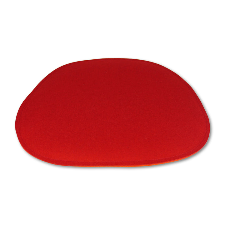 Filz Sitzkissen aus hochwertigem Designfilz (100 % Wolle), trapez, ca. 35x38/20cm