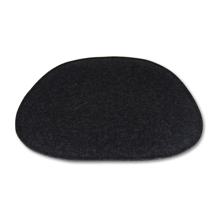 Filz Sitzkissen aus hochwertigem Designfilz (100 % Wolle), trapez, ca. 35x38/20cm