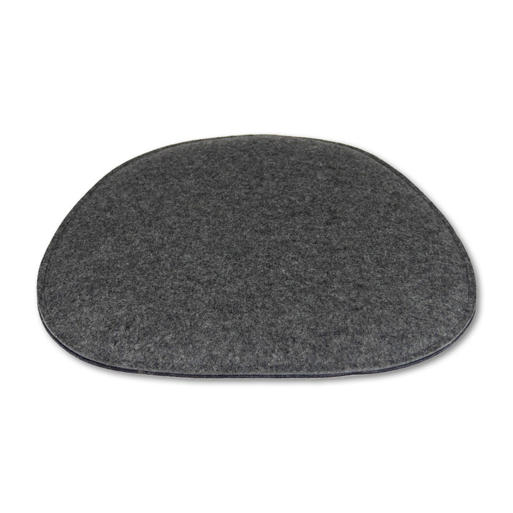 Filz Sitzkissen aus hochwertigem Designfilz (100 % Wolle), trapez, ca. 35x38/20cm