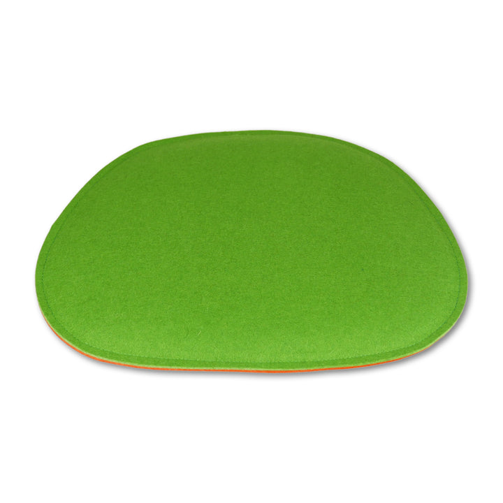 Filz Sitzkissen aus hochwertigem Designfilz (100 % Wolle), trapez, ca. 35x38/20cm