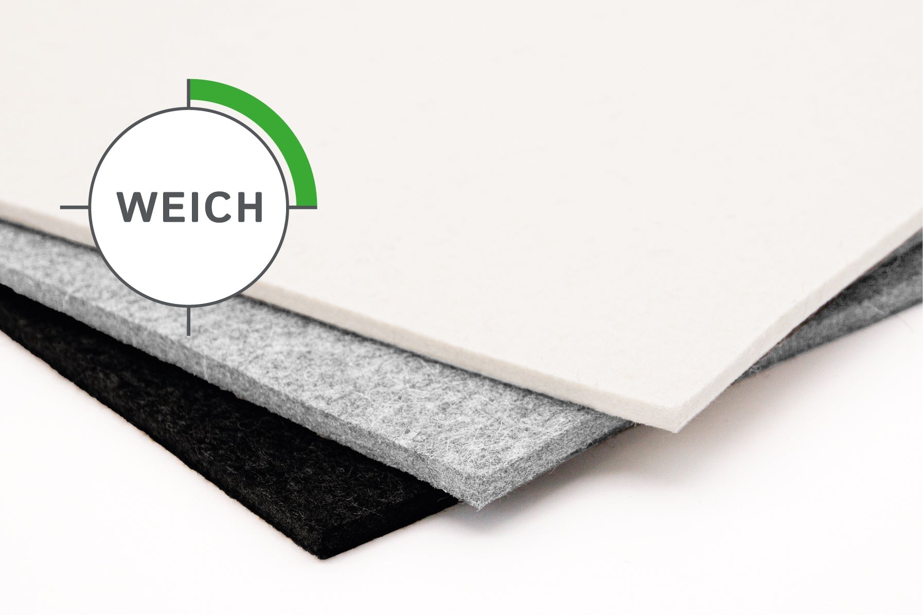 weich (0,20kg/cdm) - technische Filzplatten