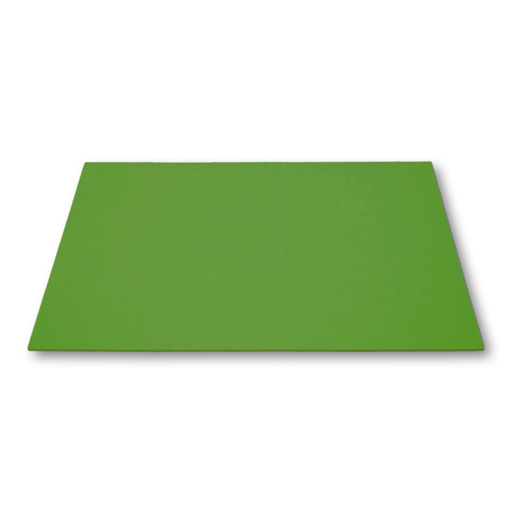 Placemat made of designer felt from filzbrand, square, 46 x 34 cm, 3 mm thick, 1 piece, light green