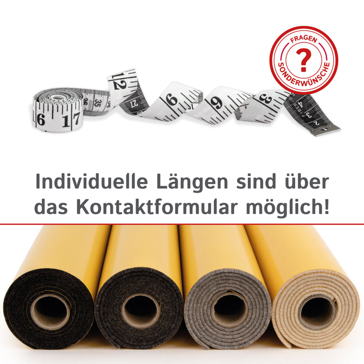 Wollfilz für Camper selbstklebend: 100% Natur-Nadelfilz - 3 mm dick dehnbar & atmungsaktiv - Made in Germany
