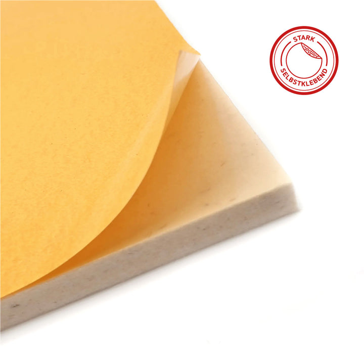 Wollfilz Zuschnitt selbstklebend 1 mm dick, (weich - 0,20 g/cm³)