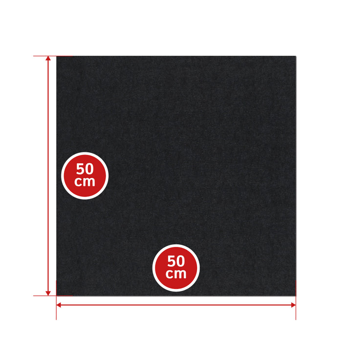Fustella autoadesiva in feltro di lana morbida di 1 mm di spessore - Pannello in feltro da 350 g/m² (densità 0,20 g/cm³)