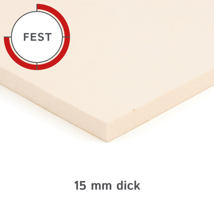 Wollfilz Zuschnitt selbstklebend 15 mm dick, (fest - 0,36 g/cm³)