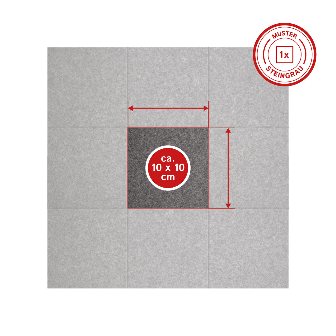 Akustikfilz selbstklebend aus 100 % Schafwolle, ca. 4,5 mm dick – Filz-Meterware für Wand, Decke & Innenausbau