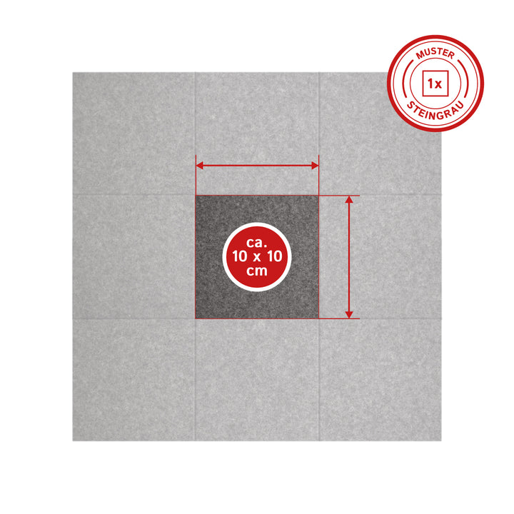 Akustikfilz selbstklebend aus 100 % Schafwolle, ca. 4,5 mm dick – Filz-Meterware für Wand, Decke & Innenausbau