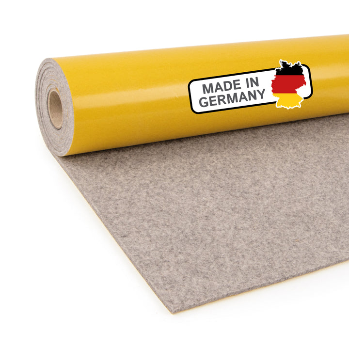 Akustikfilz selbstklebend aus 100 % Schafwolle, ca. 4,5 mm dick – Filz-Meterware für Wand, Decke & Innenausbau
