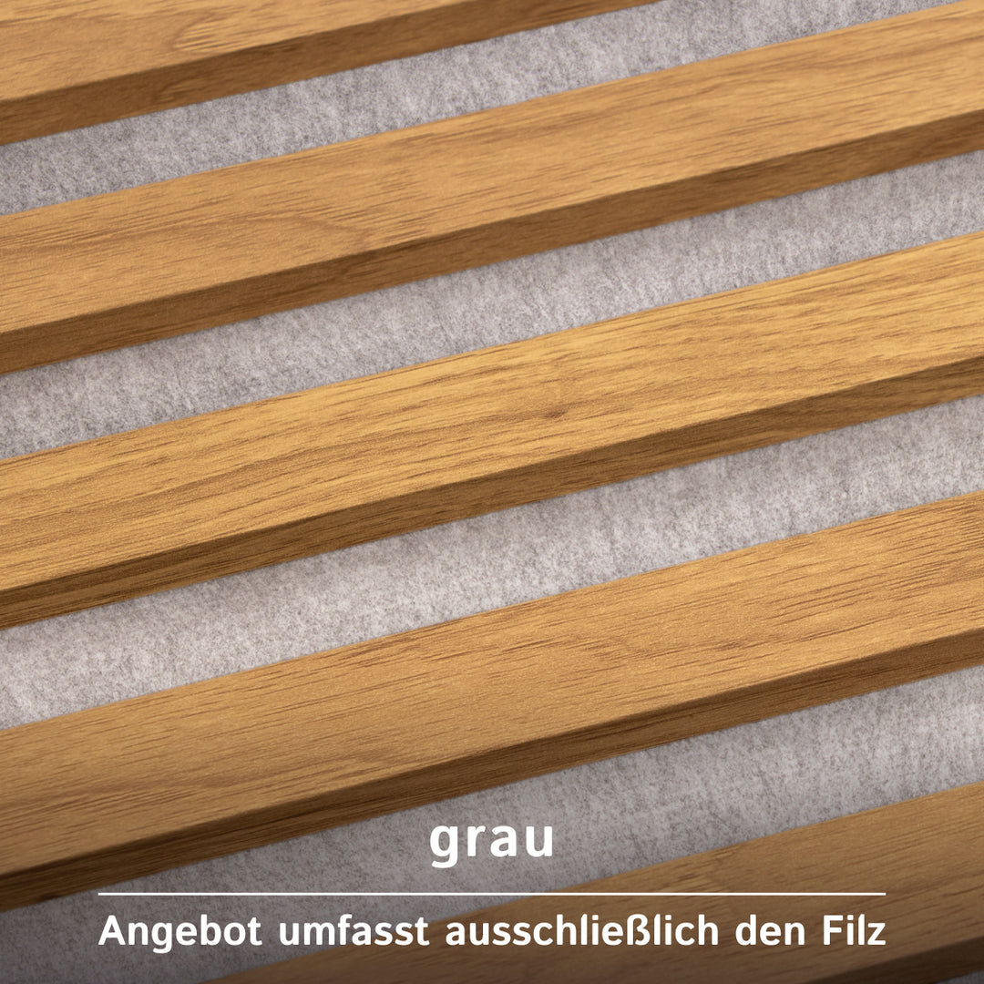 Akustikfilz Meterware 10 mm aus PES, Made in Germany
