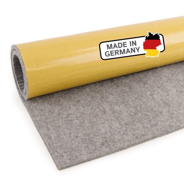 Akustikfilz Meterware selbstklebend 10 mm aus PES, Made in Germany