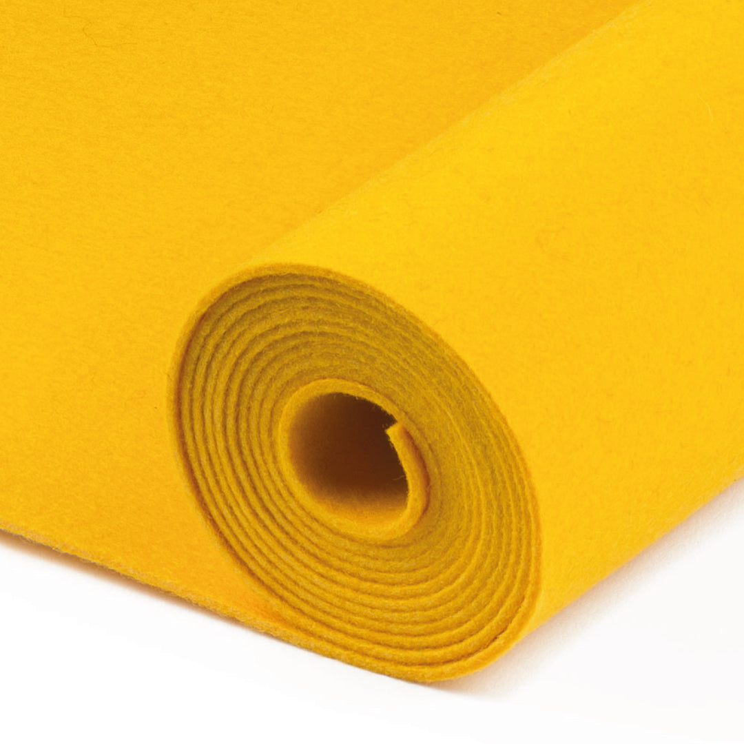 Felt sold by the meter Design felt (approx. 100% wool), brown, specific weight 0.30 kg/cdm, minimum usable width 1,800 mm, 5 mm thick, 2 running meters