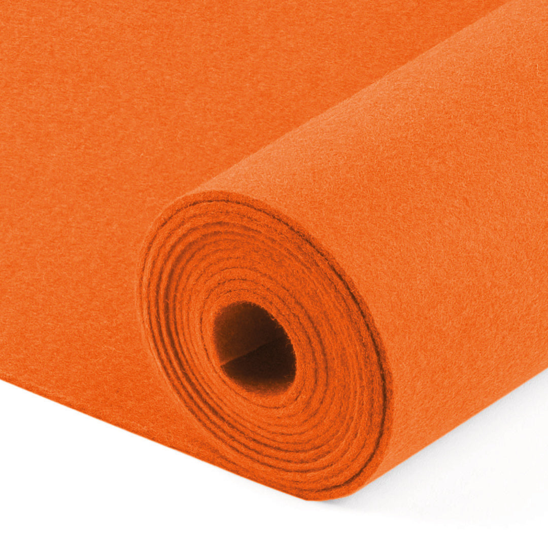 Felt sold by the meter Design felt (approx. 100% wool), brown, specific weight 0.30 kg/cdm, minimum usable width 1,800 mm, 5 mm thick, 2 running meters