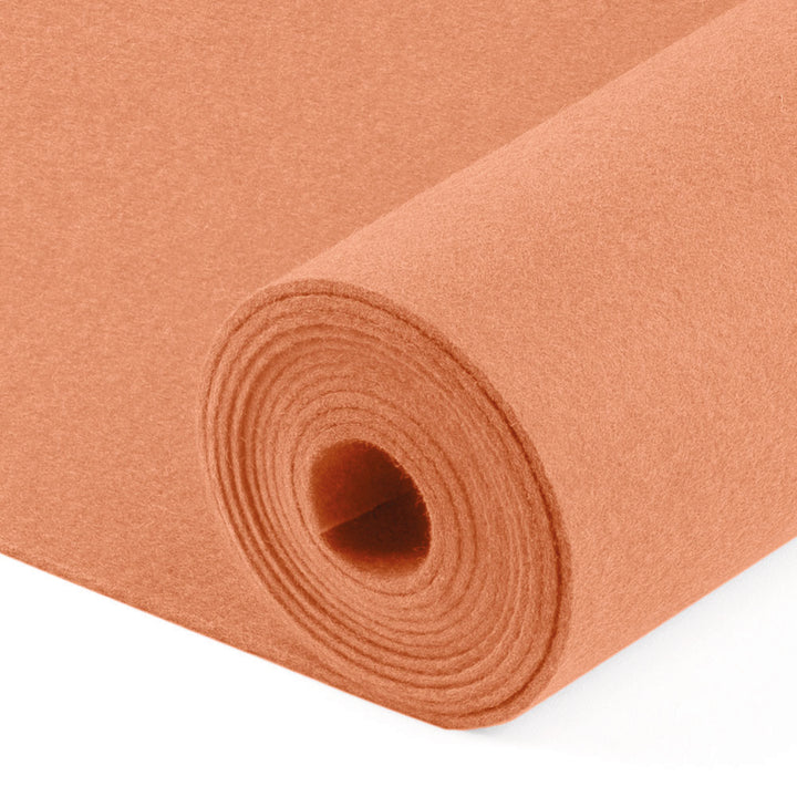 Hochwertiger Designfilz als Meterware - Wollfilz 5mm dick, ca. 1,80m breit (Festigkeit mittel - 0,30 g/cm³)