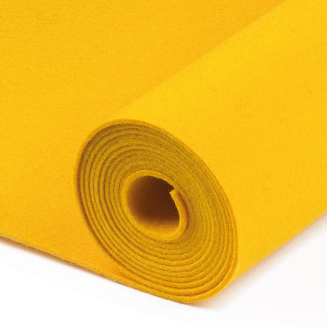 Hochwertiger Designfilz als Meterware - Wollfilz 3mm dick, ca. 1,80m breit (Festigkeit mittel - 0,30 g/cm³)