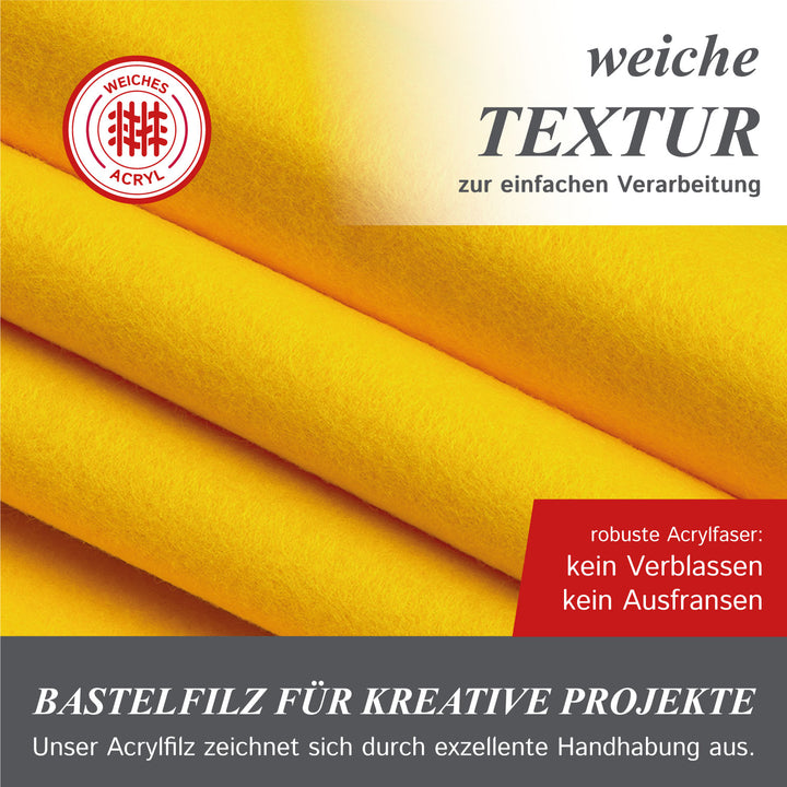 Feutre artisanal vendu au mètre 1,80 m de large, 1,6 mm d'épaisseur, feutre pour travaux manuels