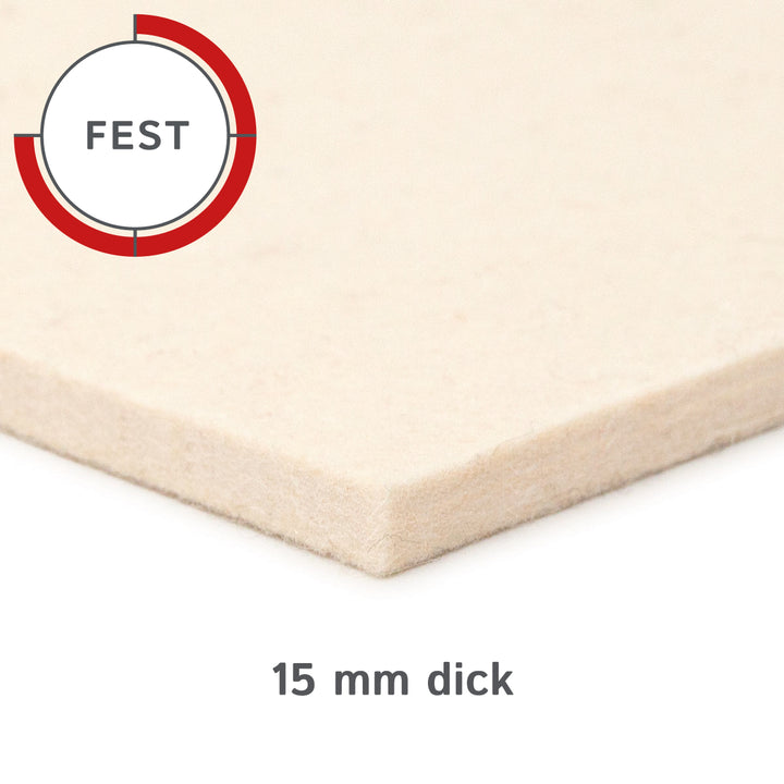 Felt Sheet, 15mm thick (fixed 0.36 kg/cdm)