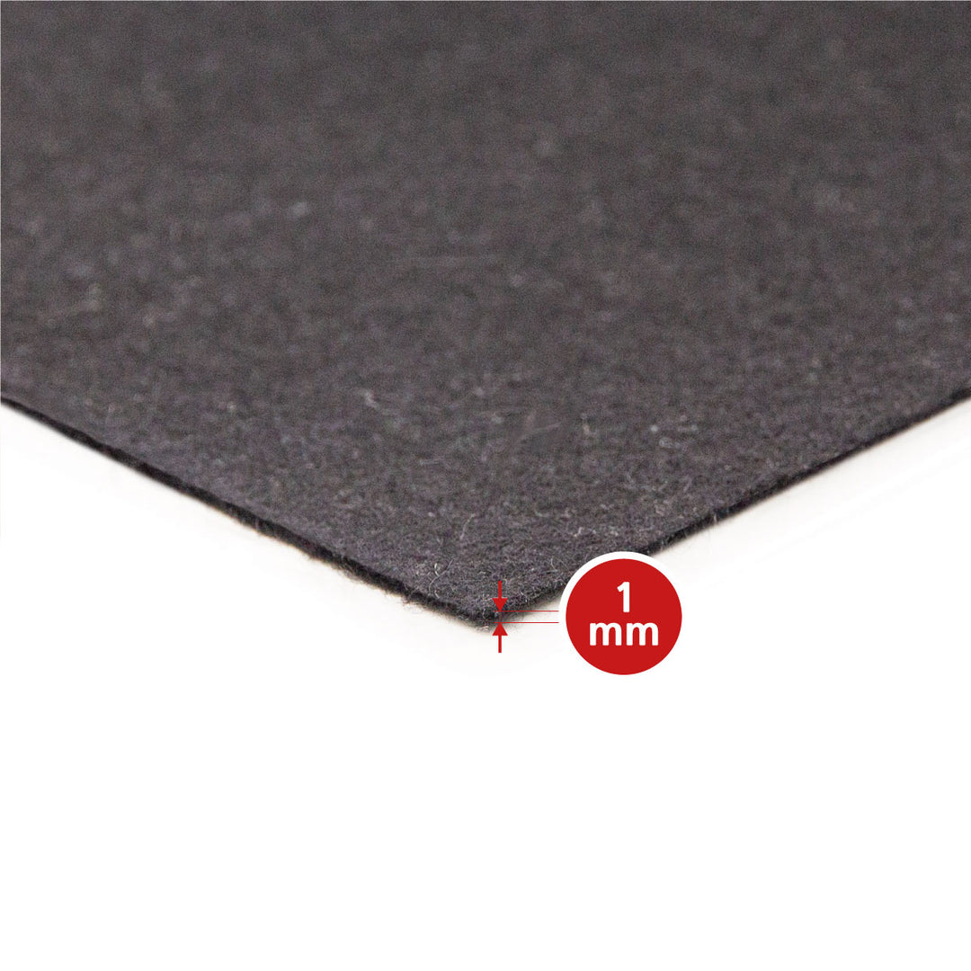 Wool felt sold by the meter 1mm thick, 1.70m wide (0.20 kg/cdm)