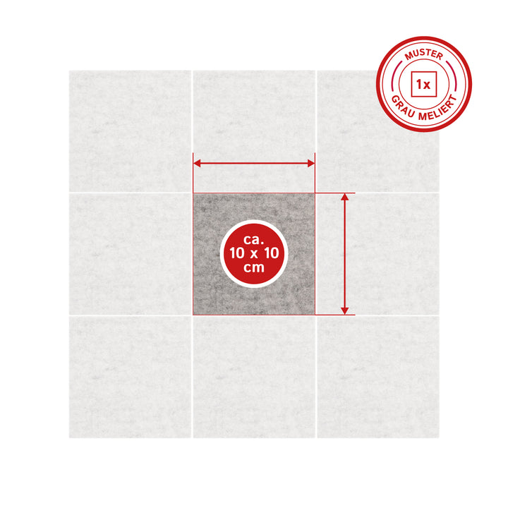 Wool felt sold by the meter 10mm thick, 1.70m wide (soft 0.20 kg/cdm)