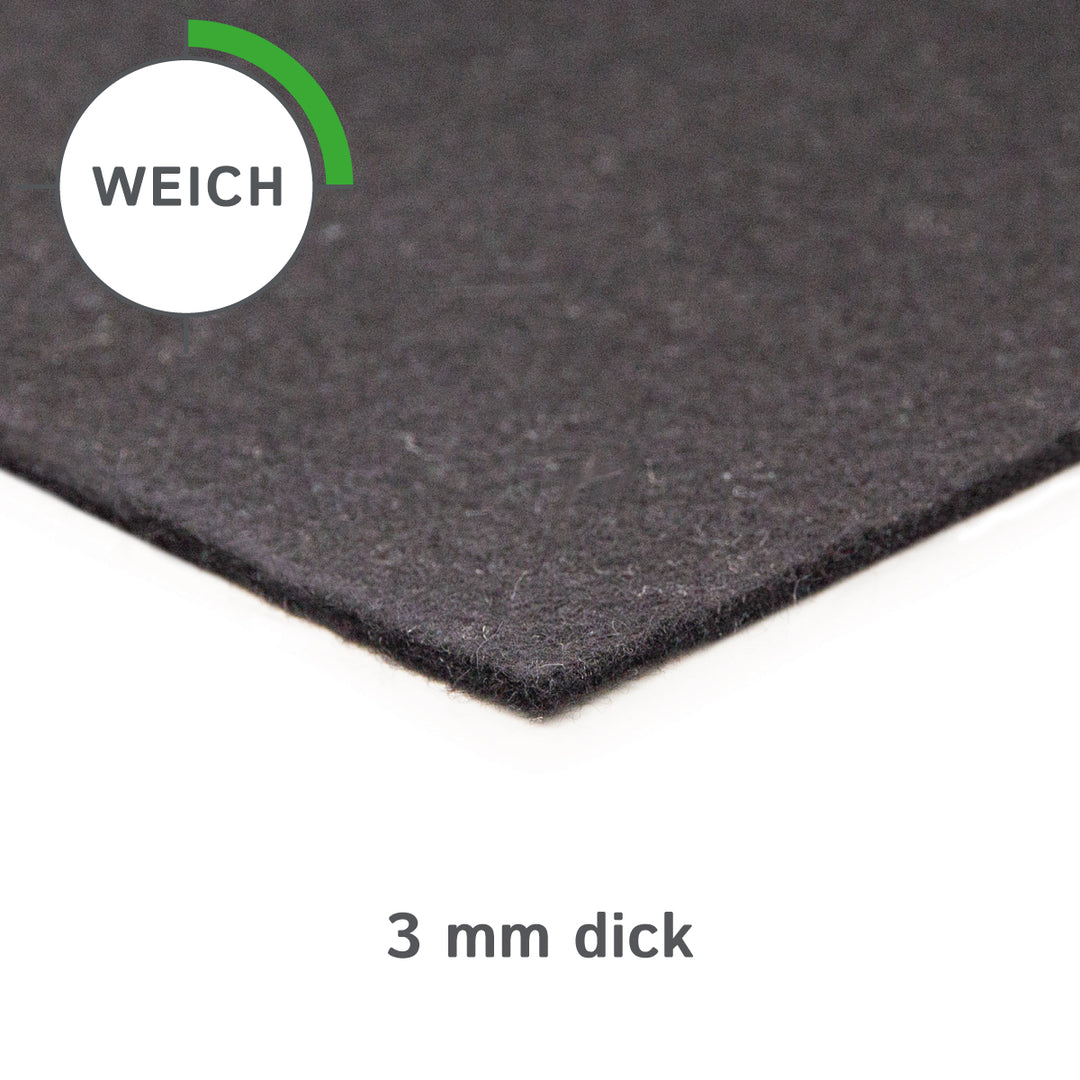 Felt Sheet, 3mm thick (soft 0.20 kg/cdm)