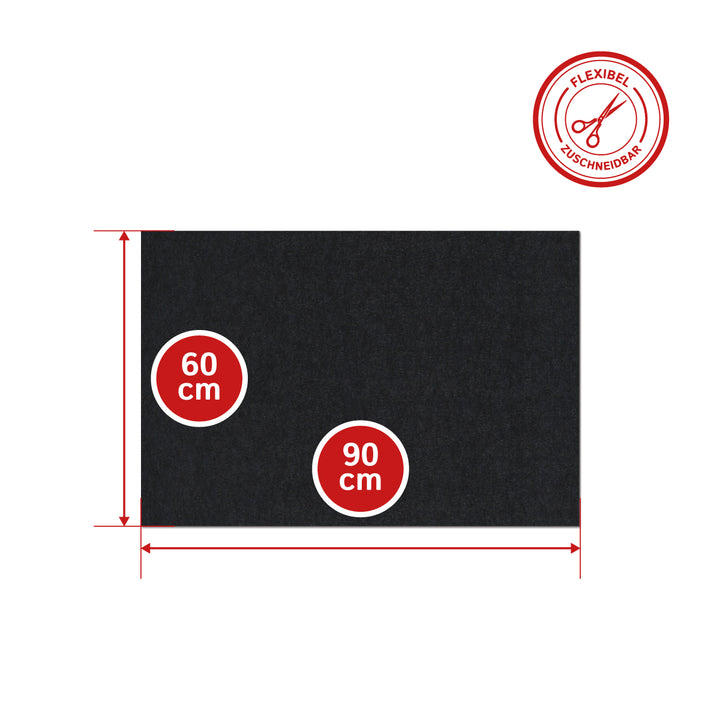 Felt Sheet, 5mm thick (soft 0.20 kg/cdm)