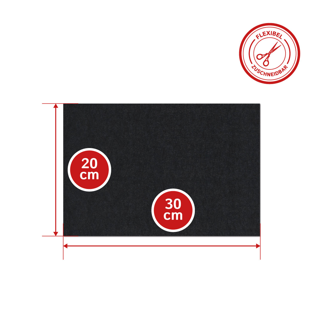 Felt Sheet, 10mm thick (soft 0.20 kg/cdm)