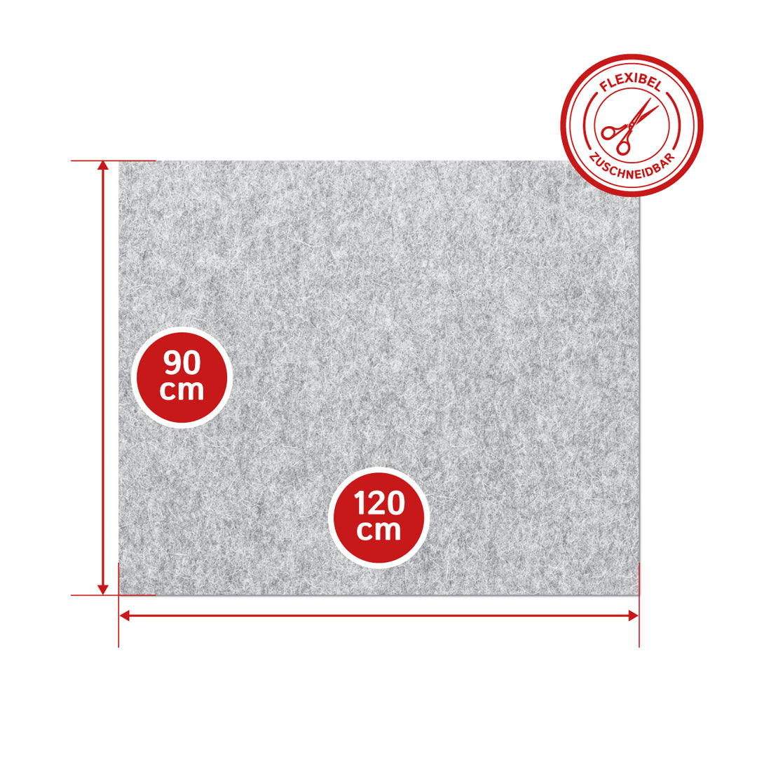 Felt Sheet, 10mm thick (soft 0.20 kg/cdm)