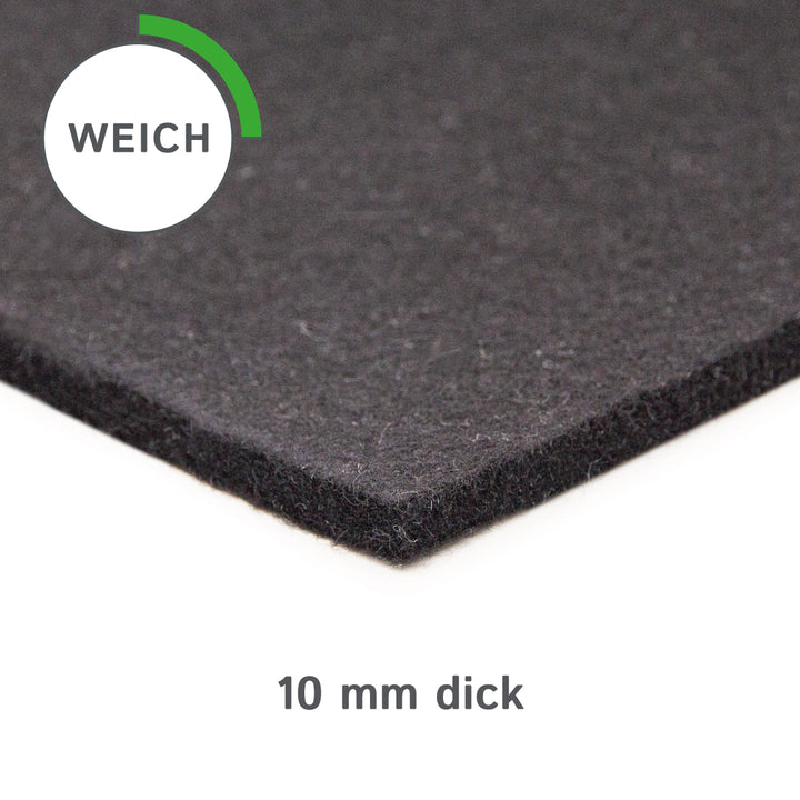 Felt Sheet, 10mm thick (soft 0.20 kg/cdm)