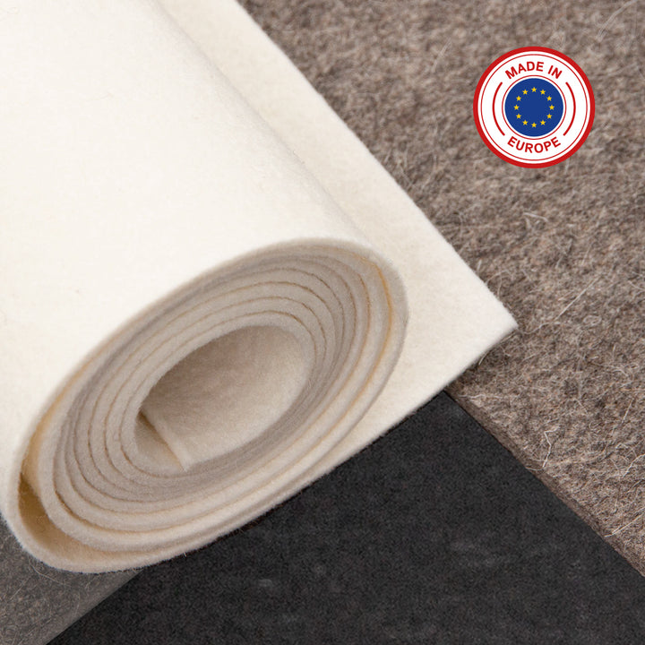 Felt Sheet, 3mm thick (solid 0.36 kg/cdm)