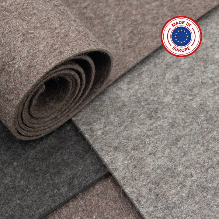 Felt Sheet, 3mm thick (solid 0.36 kg/cdm)