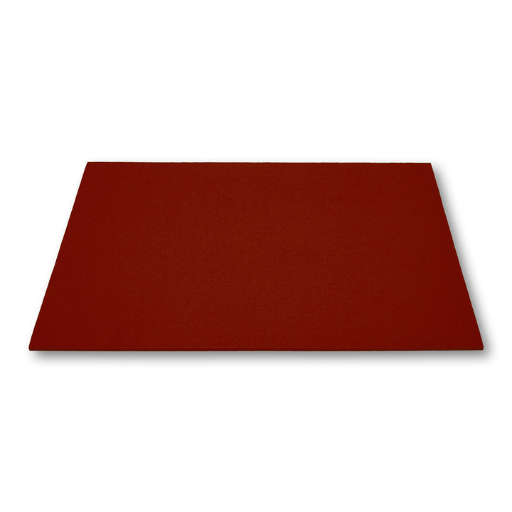 Placemat made of designer felt from filzbrand, square, 46 x 34 cm, 5 mm thick, 1 piece, anthracite