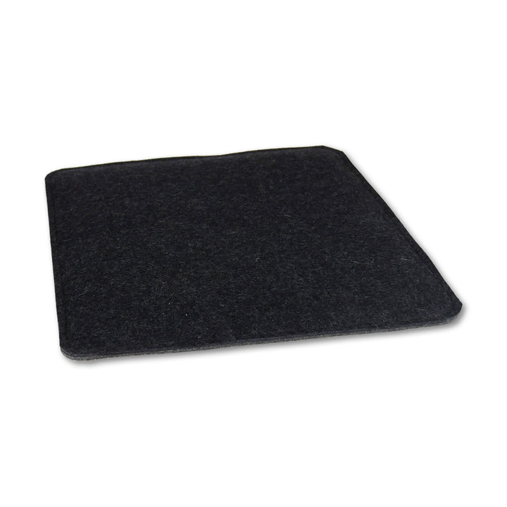 Coussin d'assise en feutre de créateur de haute qualité (100 % laine), carré, environ 35x35 cm