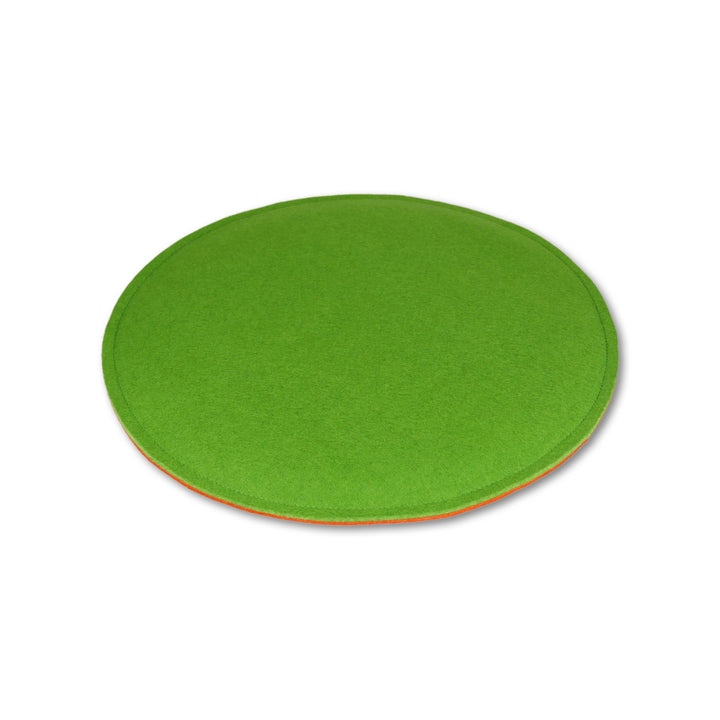 Coussin d'assise en feutre de haute qualité (100 % laine), rond, environ 35 cm de diamètre