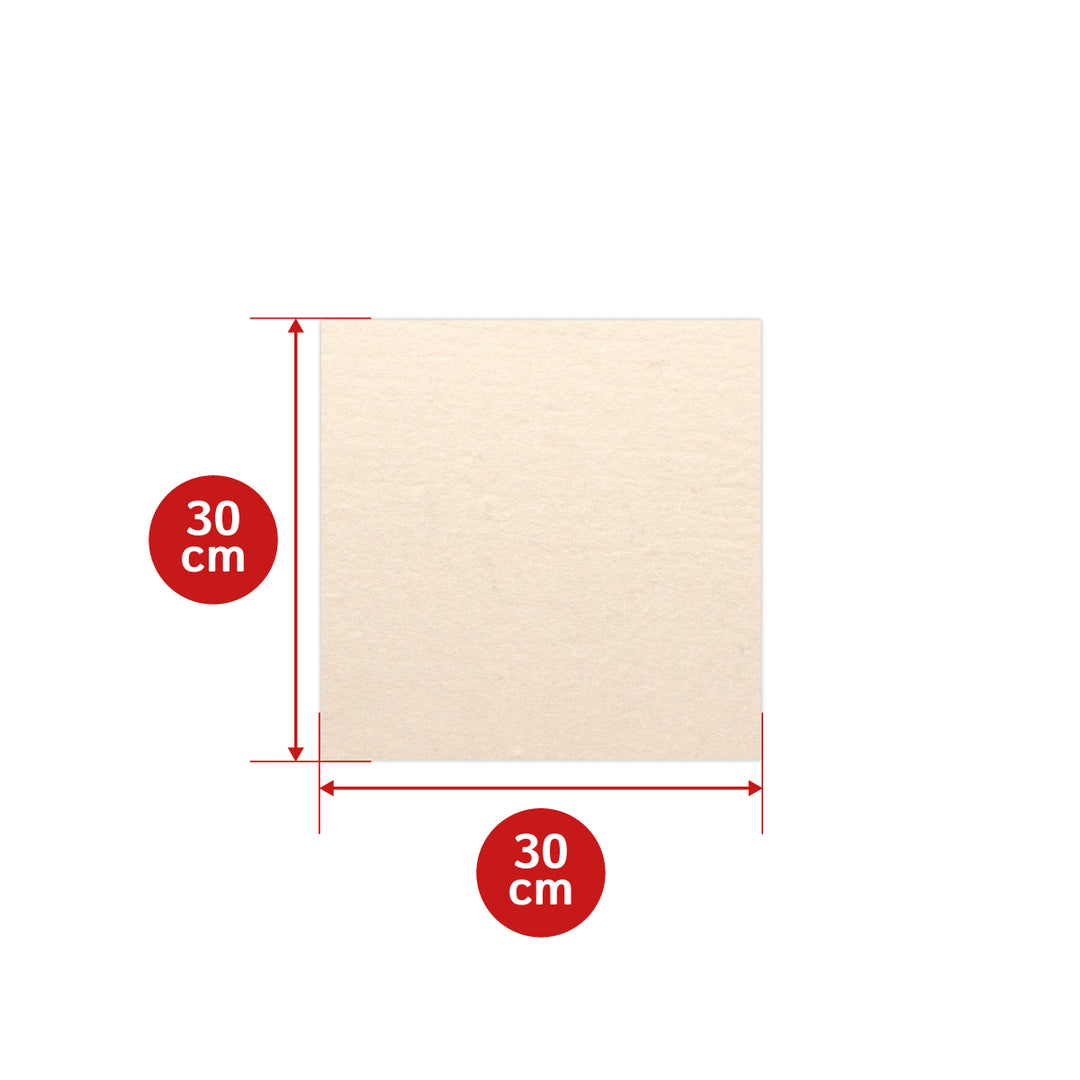 Feuille de feutre, autocollante, épaisseur 10 mm, (solide 0,36 kg/cdm)