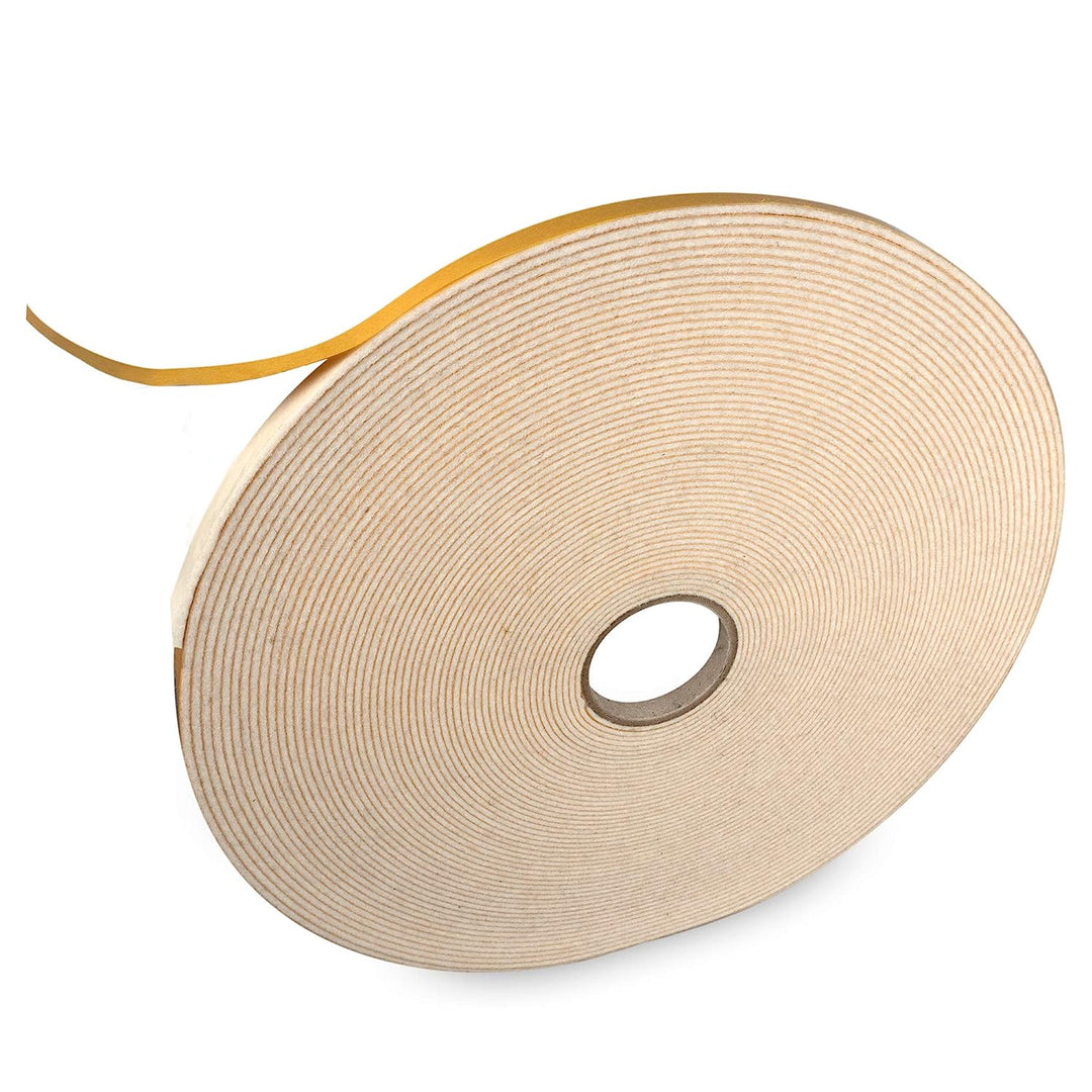 Self-adhesive felt tape, 100mm wide, 1.5mm thick, 20m long