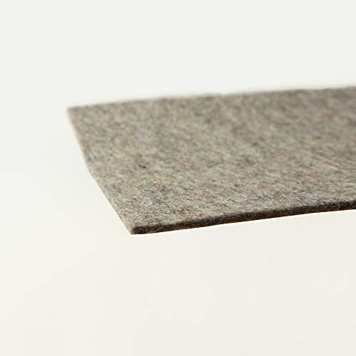 Rattle protection for car interiors - self-adhesive felt, 200mm long x 120mm wide, various thicknesses