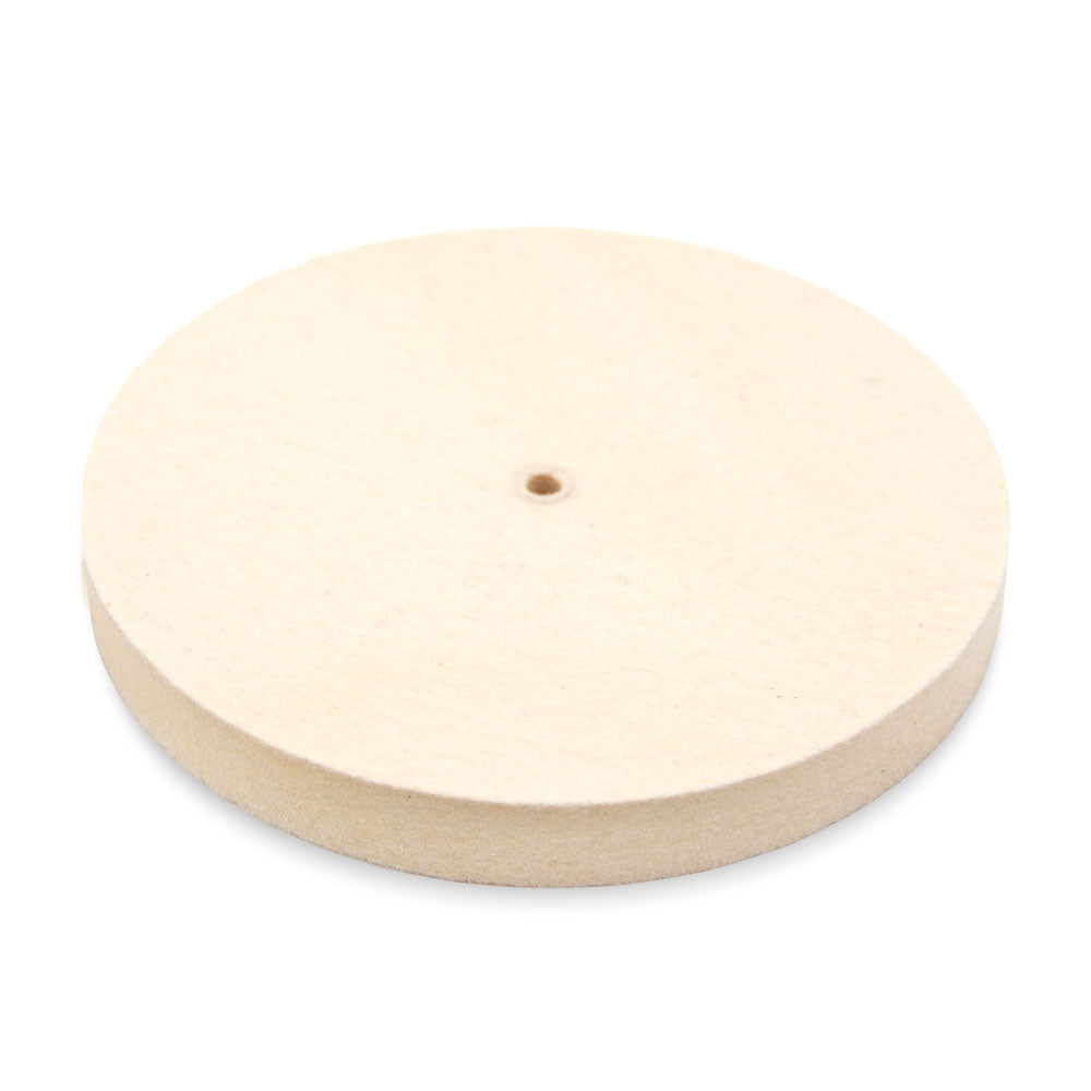 Polishing disc made of 95% wool felt, diameter Ø 150mm