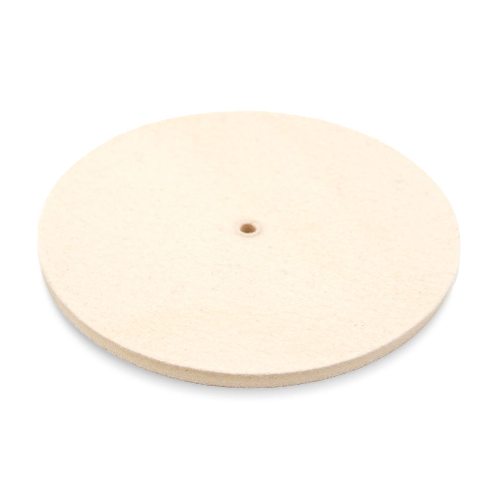 Polishing disc made of 95% wool felt, diameter Ø 100mm