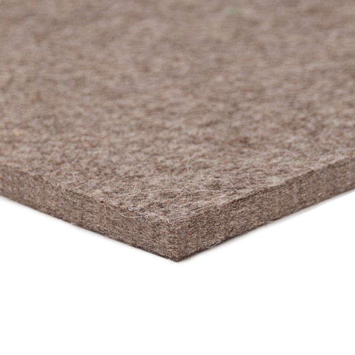 Wool felt sold by the meter 15mm thick, 1.50m wide (solid 0.36 kg/cdm)