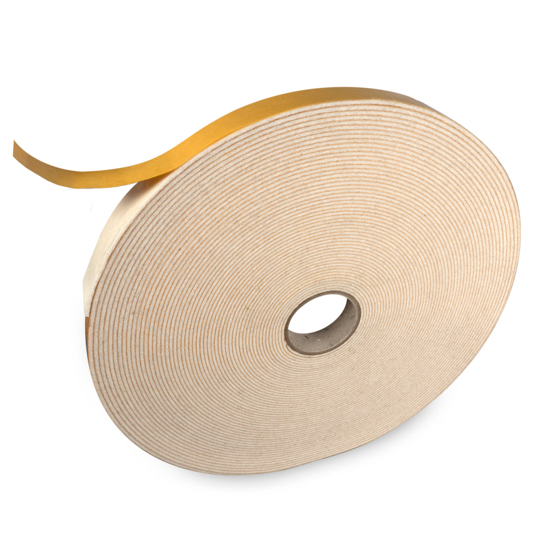 Felt tape, self-adhesive, 20mm wide, 1.5mm thick, 20m long
